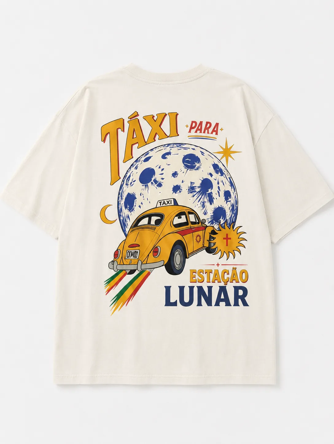 Camiseta Táxi Lunar — Costas